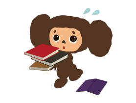 Cheburashka: Animated Stickers sticker #1696080