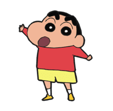 Get Up and Move, Crayon Shin-chan! sticker #2040291