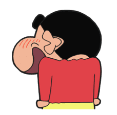 Get Up and Move, Crayon Shin-chan! sticker #2040294