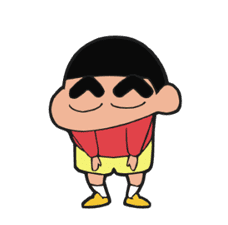 Get Up and Move, Crayon Shin-chan! sticker #2040296