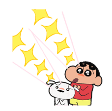 Get Up and Move, Crayon Shin-chan! sticker #2040297