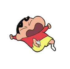 Get Up and Move, Crayon Shin-chan! sticker #2040298