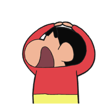 Get Up and Move, Crayon Shin-chan! sticker #2040299