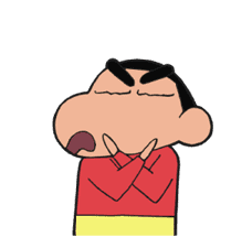 Get Up and Move, Crayon Shin-chan! sticker #2040300