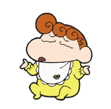 Get Up and Move, Crayon Shin-chan! sticker #2040302