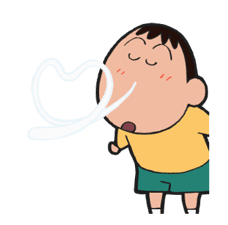 Get Up and Move, Crayon Shin-chan! sticker #2040306