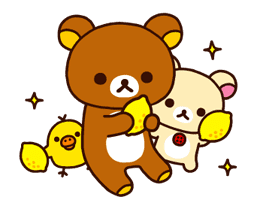 Rilakkuma & Kiiroitori sticker #4328154