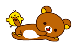 Rilakkuma & Kiiroitori sticker #4328159
