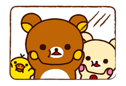 Rilakkuma & Kiiroitori sticker #4328170