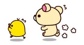 Rilakkuma & Kiiroitori sticker #4328171