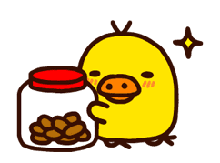 Rilakkuma & Kiiroitori sticker #4328174