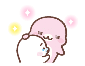 Mamegoma! Pitter-Patter Hearts sticker #4807311