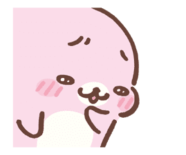 Mamegoma! Pitter-Patter Hearts sticker #4807318