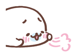 Mamegoma! Pitter-Patter Hearts sticker #4807323