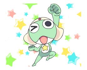Keroro Animated Stickers sticker #5235819