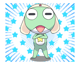Keroro Animated Stickers sticker #5235820