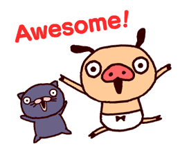 PANPAKA PANTS 4: Talking Mr. Dance Pants sticker #7329982