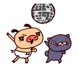 PANPAKA PANTS 4: Talking Mr. Dance Pants sticker #7330003