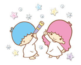 Little Twin Stars: Twinkly Stickers sticker #8120056