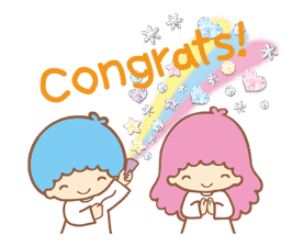 Little Twin Stars: Twinkly Stickers sticker #8120073