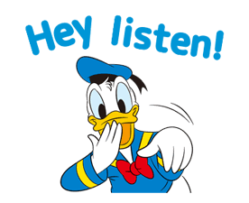 Animated Donald Duck sticker #8344838