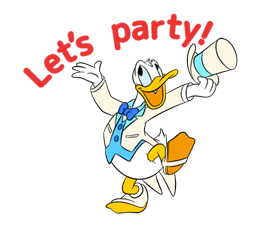 Animated Donald Duck sticker #8344846