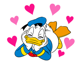 Animated Donald Duck sticker #8344851