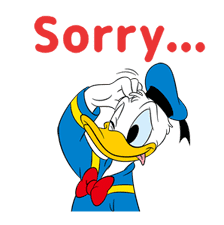 Animated Donald Duck sticker #8344852