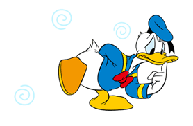 Animated Donald Duck sticker #8344854