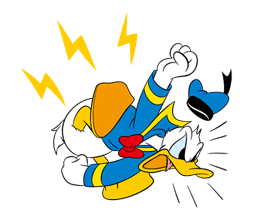 Animated Donald Duck sticker #8344857