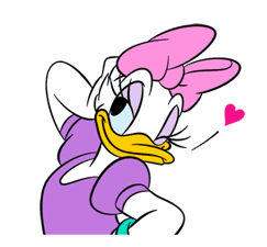 Animated Donald Duck sticker #8344858