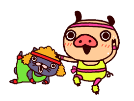 PANPAKA PANTS 5: Talking Mr. Dance Pants sticker #8573555