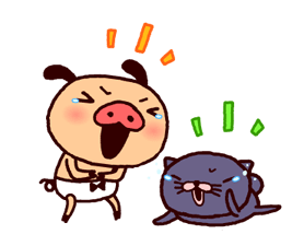 PANPAKA PANTS 5: Talking Mr. Dance Pants sticker #8573558