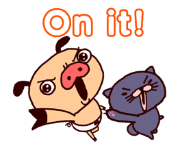 PANPAKA PANTS 5: Talking Mr. Dance Pants sticker #8573559