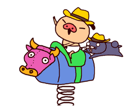 PANPAKA PANTS 5: Talking Mr. Dance Pants sticker #8573566