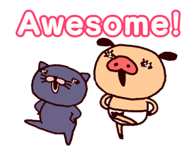 PANPAKA PANTS 5: Talking Mr. Dance Pants sticker #8573567