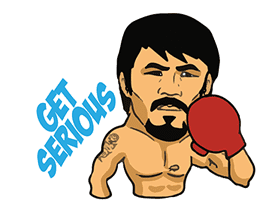 Manny Pacquiao sticker #8965754