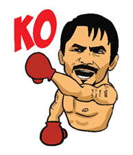 Manny Pacquiao By Breaking Bread Consultants Sticker 8965760