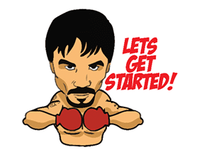 Manny Pacquiao sticker #8965761