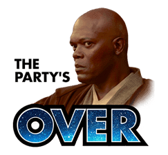 Star Wars Famous Scenes & Quotes sticker #9194435