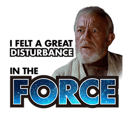 Star Wars Famous Scenes & Quotes sticker #9194449