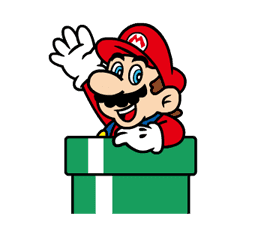 Talking Super Mario Animated Stickers sticker #9714594