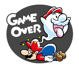 Talking Super Mario Animated Stickers sticker #9714604