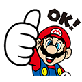 Talking Super Mario Animated Stickers