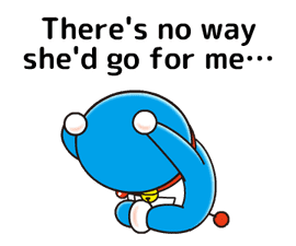 Doraemon: Moving Love Quotes! sticker #11254077