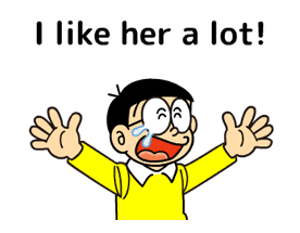 Doraemon: Moving Love Quotes! sticker #11254090