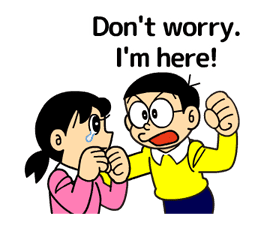 Doraemon: Moving Love Quotes! sticker #11254093