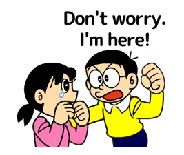 Doraemon: Moving Love Quotes! sticker #11254093
