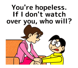 Doraemon: Moving Love Quotes! sticker #11254094