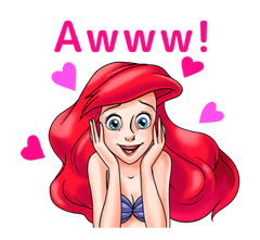 The Little Mermaid: Sweet Days sticker #11265481